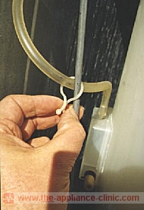 Remove Fill Switch Tube Clip